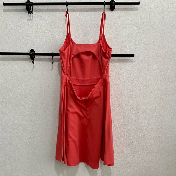 Charlotte Russe LG Peach/Pink Skater Dress - Picture 5 of 5